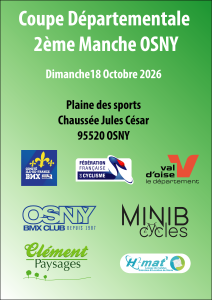 Coupe Départementale 2026 - 2ème Manche Osny